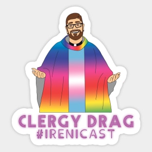 Clergy Drag Sticker